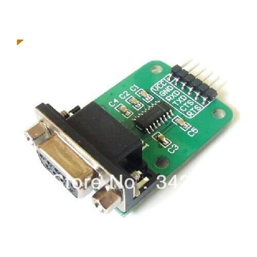 Free Shipping! RS232 to TTL Serial to TTL 5V 3.3V max3232 module sensor