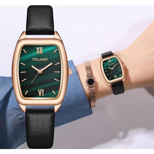 Luxury Women Bracelet Quartz Watches For Women Leather Watch Ladies Sports Dress Pink Dial Wrist Watch Clock Relogio Feminino