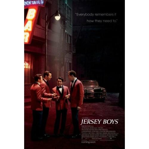 JERSEY BOYS MOVIE Art print Silk poster Home Wall Decor