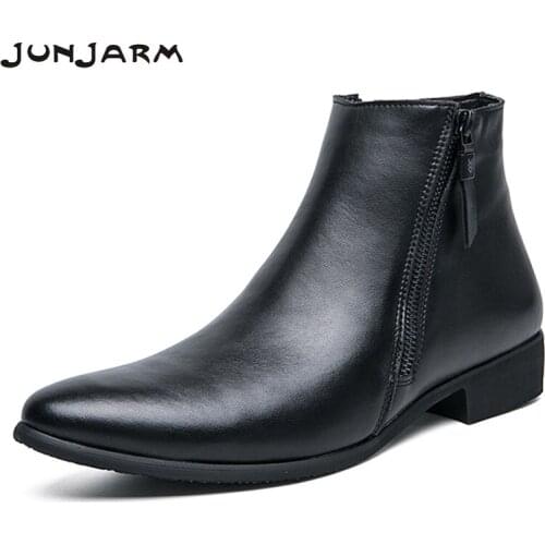 Мужские ботинки челси JUNJARM China At AliExpress