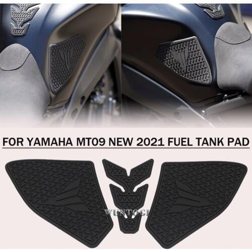 For YAMAHA Sticker NEW 2021 MT09 Fuel Tank pad MT 09 MT-09 TankPad Motorcycle Protector Stickers Decal Gas Knee Grip Tank pad