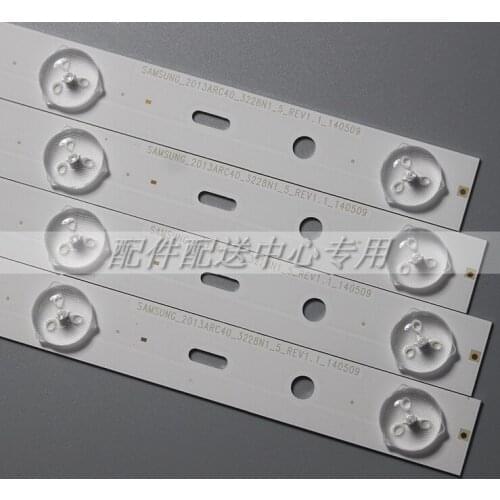 New Kit 8 PCS 5LED 428mm LED Backlight strip for TV 40VLE6520BL SAMSUNG_2013ARC40_3228N1 40-LB-M520 40VLE4421BF