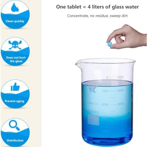 50pcs Washer Pills Car Tablet Effervescent Spray Liquid Glass For Car Concentrated Car Cleaning Car Window Cleaner Window Washer
