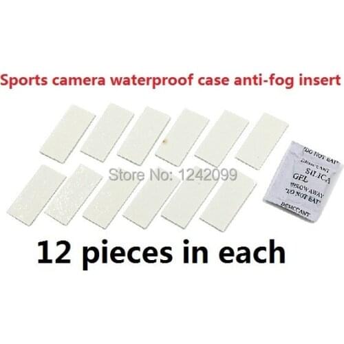 Clownfish For Xiaomi yi 4K 4K+ lite Mijia Mini Waterproof Case Anti-fog Inserts for Gopro Hero7 6 session 5 4 SJ4000 eken H9 C30