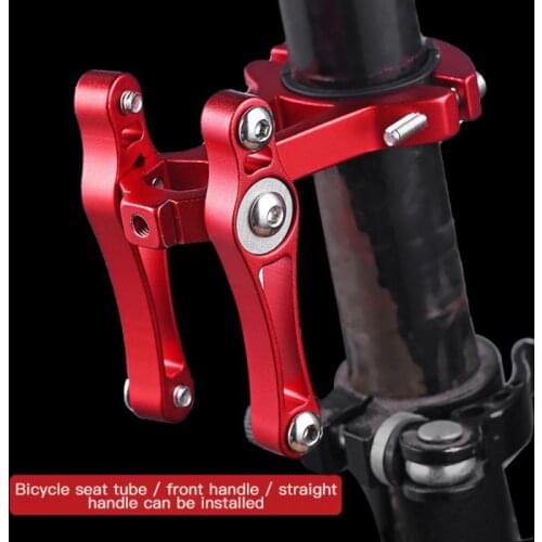 MTB Bike Water Bottle Clamp Cage Frame Fixing Clip Handlebar Bracket Water Bottle Installation Tool Bicycle Bottle Cage Adapter