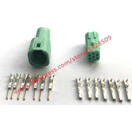 10 Sets Female Male 7 Pin Electrical Auto Connector 917318-4 917319-4