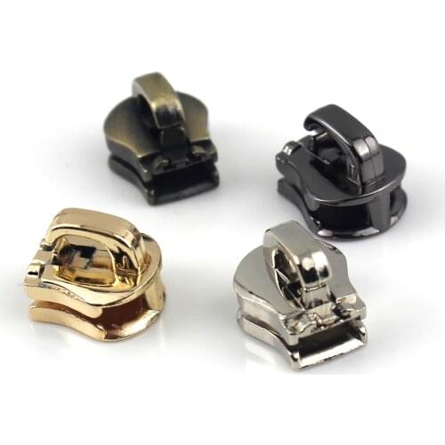 10pcs Metal 5# Zipper for Open-end Jeans Cremalleras Down Coat Jacket Garment Bag Zippers for Sewing