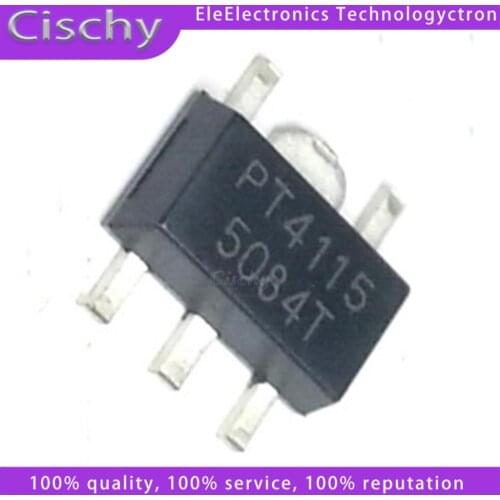 10pcs PT4115 SOT89-5 PT4115B89E SOT SOT-89 SMD