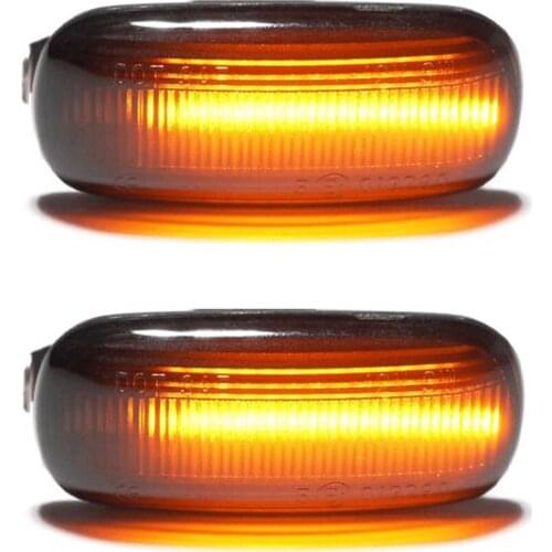 2 pieces Led Dynamic Side Marker Turn Signal Light Sequential Blinker Light For Audi A3 S3 8P A4 S4 RS4 B6 B7 B8 A6 S6 RS6 C5 C7