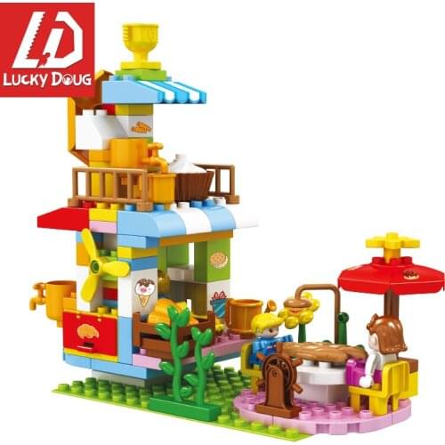 Big Size Building Blocks Creative Constructor Bricks Educational Enlighten Toys for Children Gift