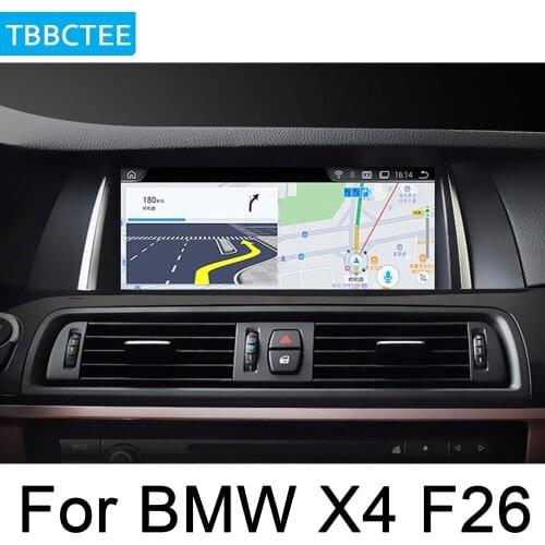For BMW X4 F26 2014 2015 2016 2017 NBT Stereo Android Multimedia Player Car GPS Navi Map Original Style Auto Radio