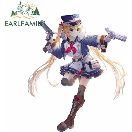 EARLFAMILY 13cm x 11.1cm For Zerochan Anime Car Assessoires Stickers Creative Laptop Surfboard 3D Decal ScratchProof Car Styling