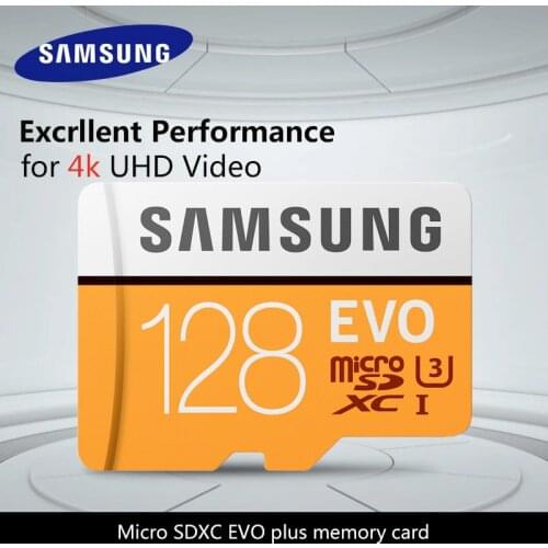 SAMSUNG Micro SD Memory Card 32G 64G 128G 256 MicroSD Cards SDHC SDXC Max 95Ms EVO 32GB 64GB C10 TF Trans Flash Micro Card