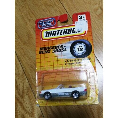 Matchbox 1/64 benz 500sl Collection Metal Die-cast Simulation Model Cars Toys