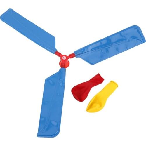 Hot! Balloon Helicopter Environmental Creative Toys Balloon Aircraft Propeller Kids Traditional Classic Flying Toys New Sale