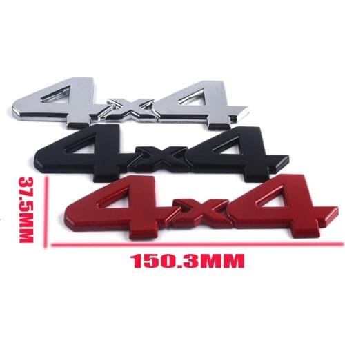 Car Metal Stickers 4x4 LIMITED Tail Emblem Off-road SUV Car Body Sticker for Renegade Grand Cherokee Wrangler CarStyling