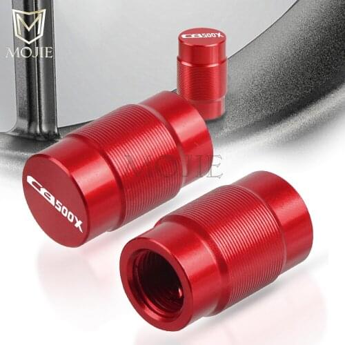 Motorcycle CNC Vehicle Wheel Tire Valve Air Port Stem Caps Covers Plug For Honda CB500X CB 500X CB500 X CB 500 X XA (ABS)