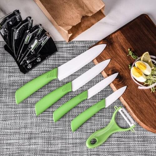 Ceramic knife Set zirconia 3" 4" 5" 6"inch Peeler Fruit Vegetable Knives kitchen chef Ceramic Knife