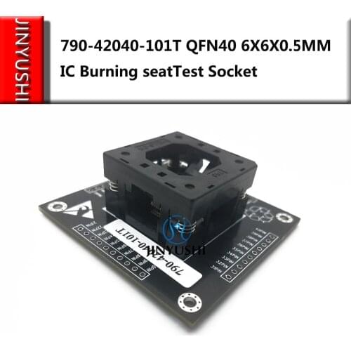 Opentop 790-42040-101T QFN40 6*6*0.5MM IC Burning seat Adapter testing seat Test Socket test bench in stock