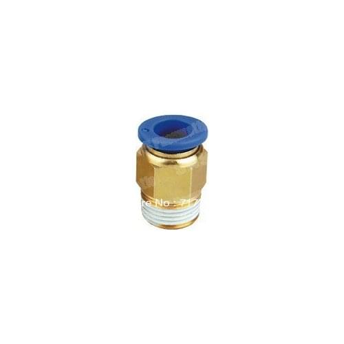 12mm to 1/2'' Pneumatic Connectors male straight/one-touch fittings/BSPT SNS pnematic parts/quick coupler/air fitting spc12-04