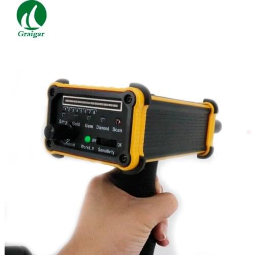 GR100 Treasure Hunter Metal Detector Black Hawk Long Range Underground Metal Detector