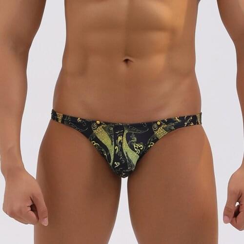 Sexy Mens Swim Briefs Bikini Swimwear Low Waist Swimming Trunks For Man Swimsuit Beach Bathing Suit Shorts Gay Desmiit 2021 Slip