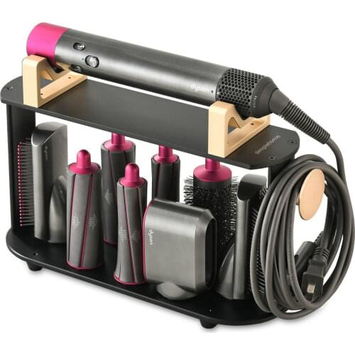 Simpletome Storage Stand Holder for Dyson Airwrap Complete Styler Heavy Sturdy with Non-Slip Rubber (Aluminum Alloy)