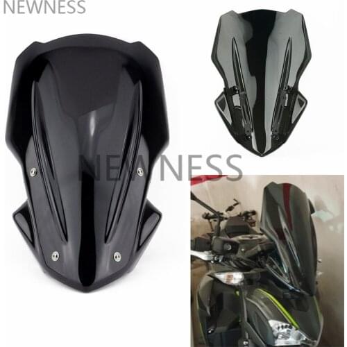 Z 900 Motorcycle Windshield Windscreen Screen Bracket For Kawasaki Z900 2017 2018 2019 2020 Wind Screen Deflector Accessories