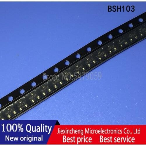 50PCS BSH103,235 J3 WJ3 BSH103 N-CH 30V 0.85A SOT23 MOSFET Transistor New original