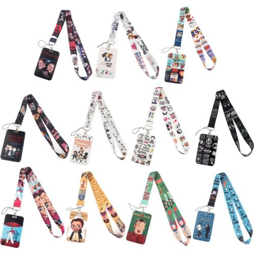 Flyingbee TV Show Friendship Lanyard Card ID Holder Car KeyChain ID Card Pass Gym Phone Badge Kids Key Ring Holder Jewelry X1444