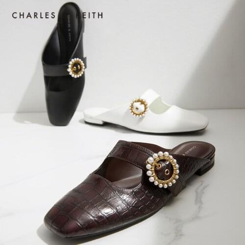CHARLES&KEITH Women's Clogs