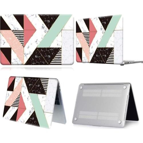 Multi Color Pattern Marble New Touch Bar Laptop Case For Apple Macbook 12/Air 11 13 A2337/Pro 13(A2251 A2289) 15 16/Pro 13 A2338