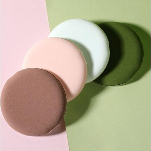 Air Cushion Powder Puff Hydrophilic Non-latex BB Cream Round Sponge Powder Puff 12 PCS Makeup Tool