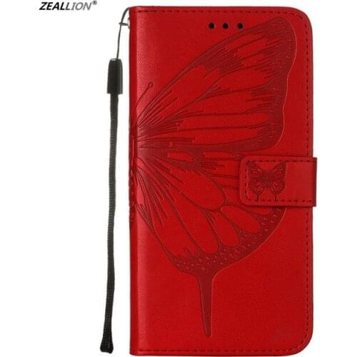 Zeallion for iPhone 6s 7 8 Plus SE 2020 X XR XS Max 11 12 Pro Max miniButterfly Flower Pattern Leather Wallet Flip Phone Case