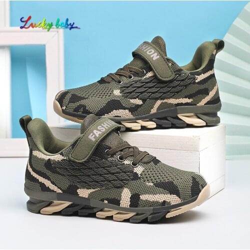 2021 Spring autumn Children Shoes Boys Sports Shoes Fashion Brand Casual Kids Sneaker Outdoor Training Breathable Running Shoes