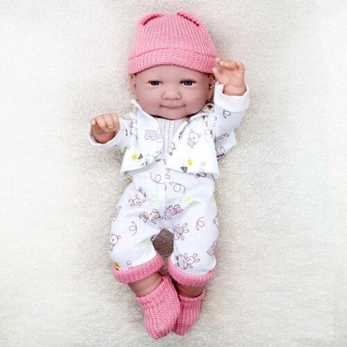 New Reborn Baby Dolls Toys 13inch Unpainted Dolls kit Rabbits For Children Toddler Girls Playmate Christmas Gifts