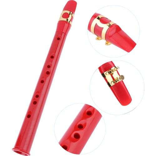 8-Hole Mini Saxophone Alto Mouthpiece Pocket Sax Musical Instrument Portable Little Woodwind Instrument With Carrying Bag