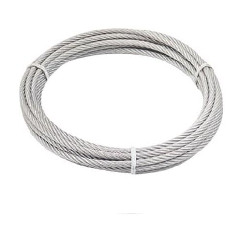 7x7 structure dia 0.8 1.5 2 2.5 3 4 5 6 8mm304 steel rope stranded twist line rope Fishing wire rope home photo frame