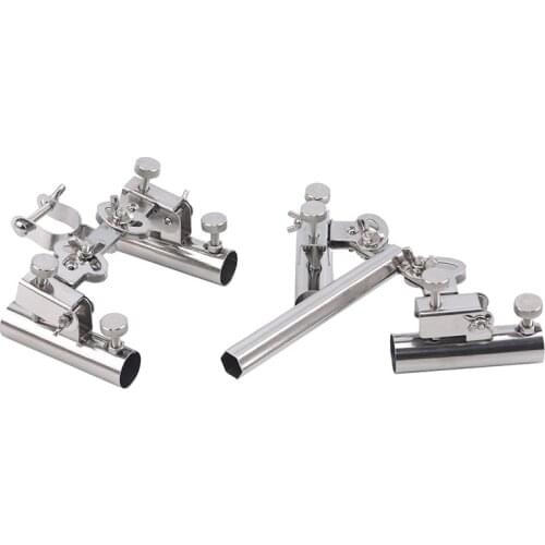 Stainless Steel Fishing Rod Stand Fishing Tools And Accessories Boat Rod Holder Rack Rod Pole Bracket Tool