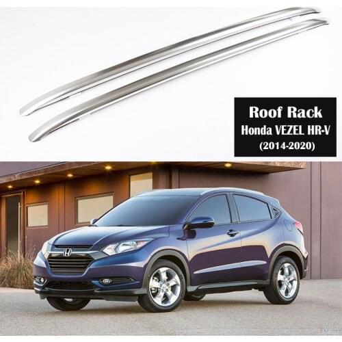 Aluminum Alloy Roof Rack For Honda VEZEL HR-V HRV 2014-2020 Rails Bar Luggage Carrier Bars top Cross bar Rack Rail Boxes
