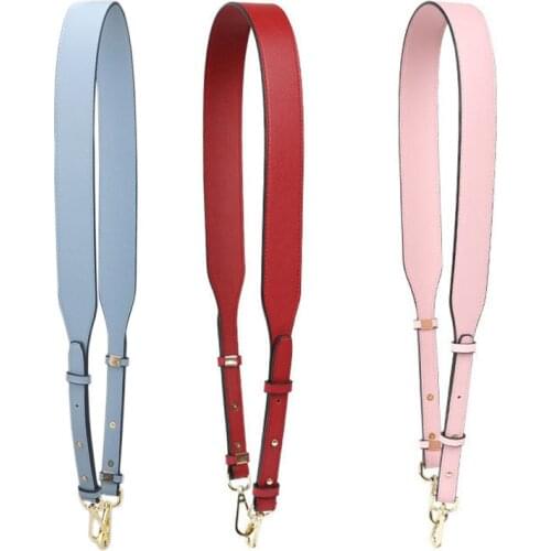 4cm Wide Long bag Strap for Handbags Women replacement straps Single shoulder belt accessories parts Solid Leather STP080