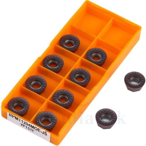 RPMT08T2MOE-JS VP15TF Carbide Inserts RPMT10T3MOE-JS RPMT1204MOE-JS VP15TF Milling Turning Tools CNC Lathe Tools Milling Cutter