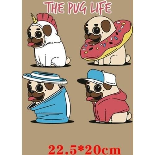 Lovely Animal Tiger Iron On Appliques High Quality Stripe Stickers On Clothes DIY Heat Transfer Washable Fashion Patches