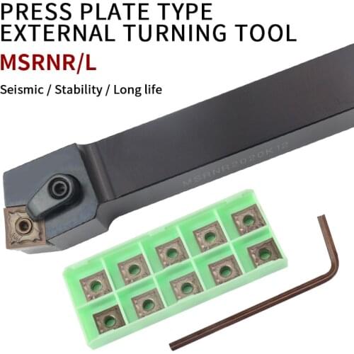 MSRNR/L lathe cutter External Turning Tool Holder MSRNR2020K12 MSRNL2525M12 MSRNR3232P12/19 carbide inserts SNMG12 CNC tools