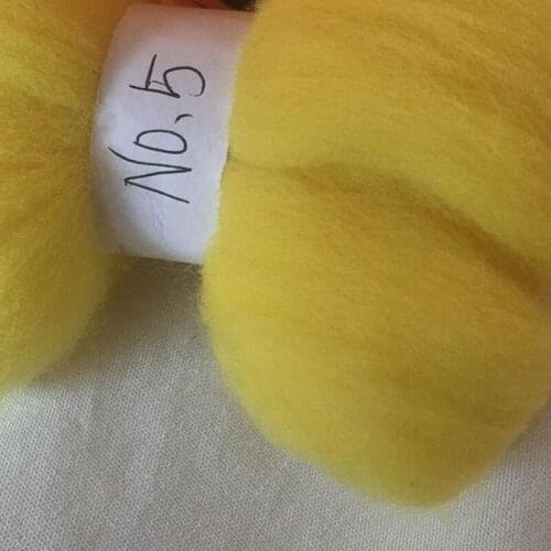 WFPFBEC 70s Australia COMBED 100% WOOL fiber merino diy wool for felting 50g 100g NO.5