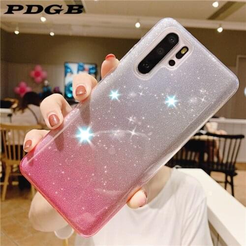 Glitter Silicone Case For Samsung Galaxy A51 A71 A01 A10 A20 A40 A50 A6 A8 S20 Ultra S10 lite S9 S8 Plus Note 8 9 10 Pro Cover