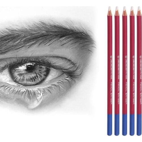 1pc / Modify Pen Style Change Details Eraser Highlight Modeling Pencil Eraser Used To Design Drawing Comic Art Supplies