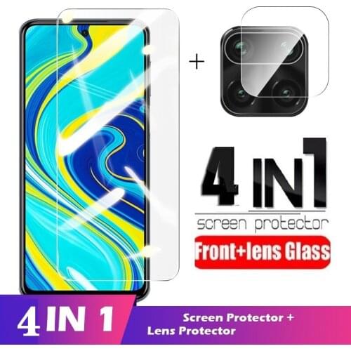 4-in-1 For Redmi Note 8 T Glass For Xiaomi Redmi Note 8T Tempered Glass HD Screen Protector For Redmi 9A 9C Note 8 9 S Pro Glass