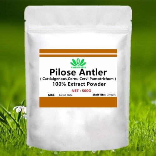 50-1000g Pilose antler extract,Curnu cervi pantotrichum,Pilose deer horn Extract Powder,resist aging,Memory enhancement,Beautify