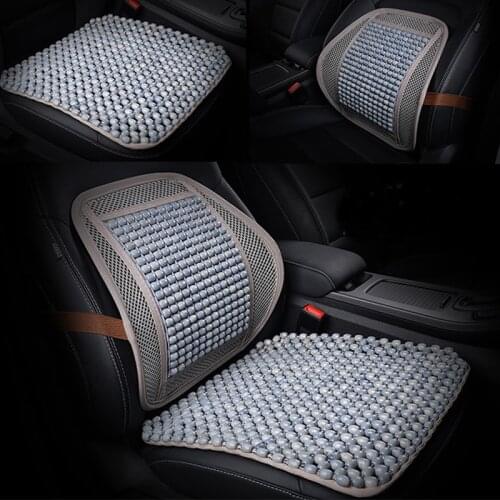Car Seat Waist Cushion Office Chair Massage Back Lumbar Support Mesh Cushion Pad Black Mesh Back Lumbar Cushion for Car Driver